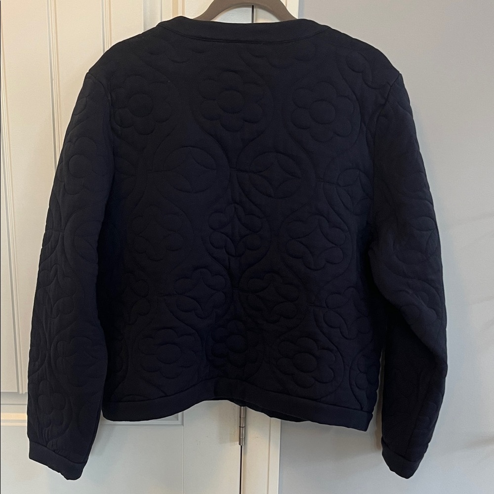 Miiyu x twik Quilted Navy Blue Jacket XL - Picture 4 of 12